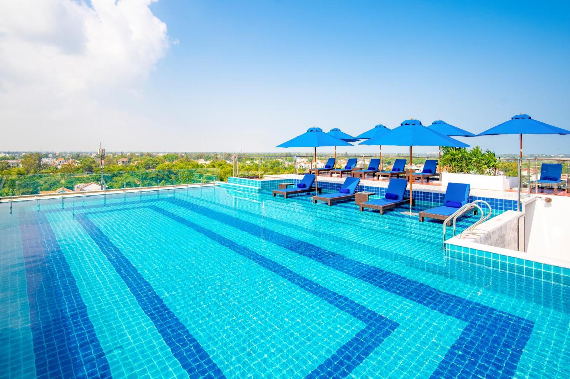 Qualia De Hotel Hoi An - Rooftop Bar City View Ngoại thất bức ảnh
