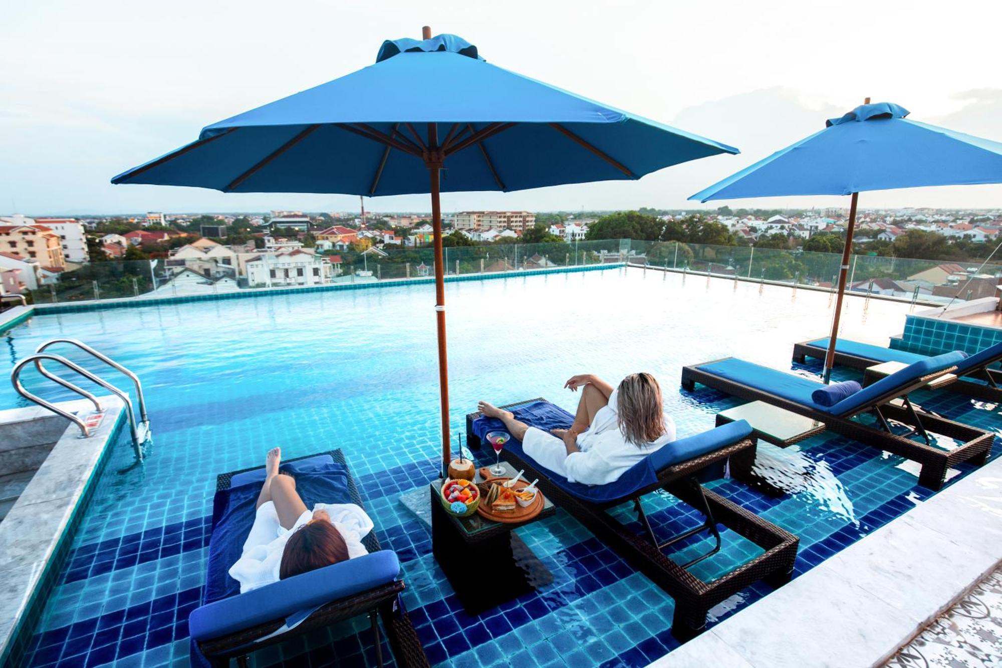Qualia De Hotel Hoi An - Rooftop Bar City View Ngoại thất bức ảnh