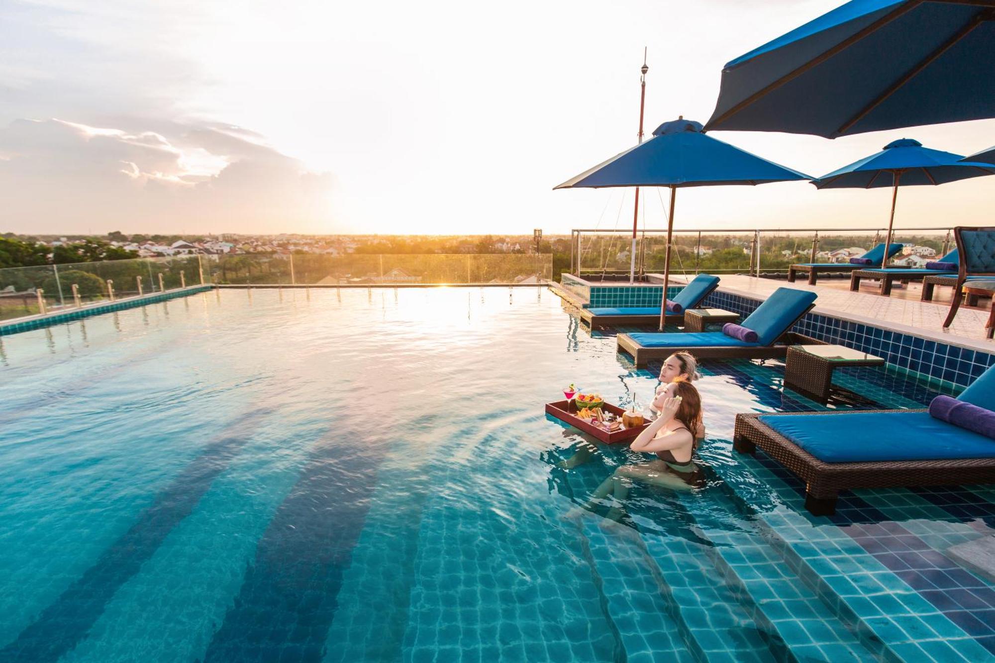 Qualia De Hotel Hoi An - Rooftop Bar City View Ngoại thất bức ảnh