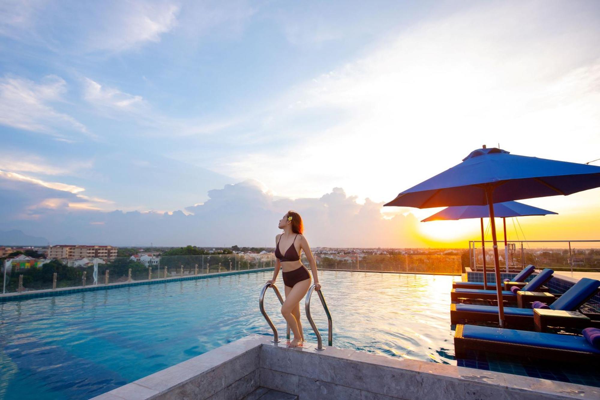 Qualia De Hotel Hoi An - Rooftop Bar City View Ngoại thất bức ảnh