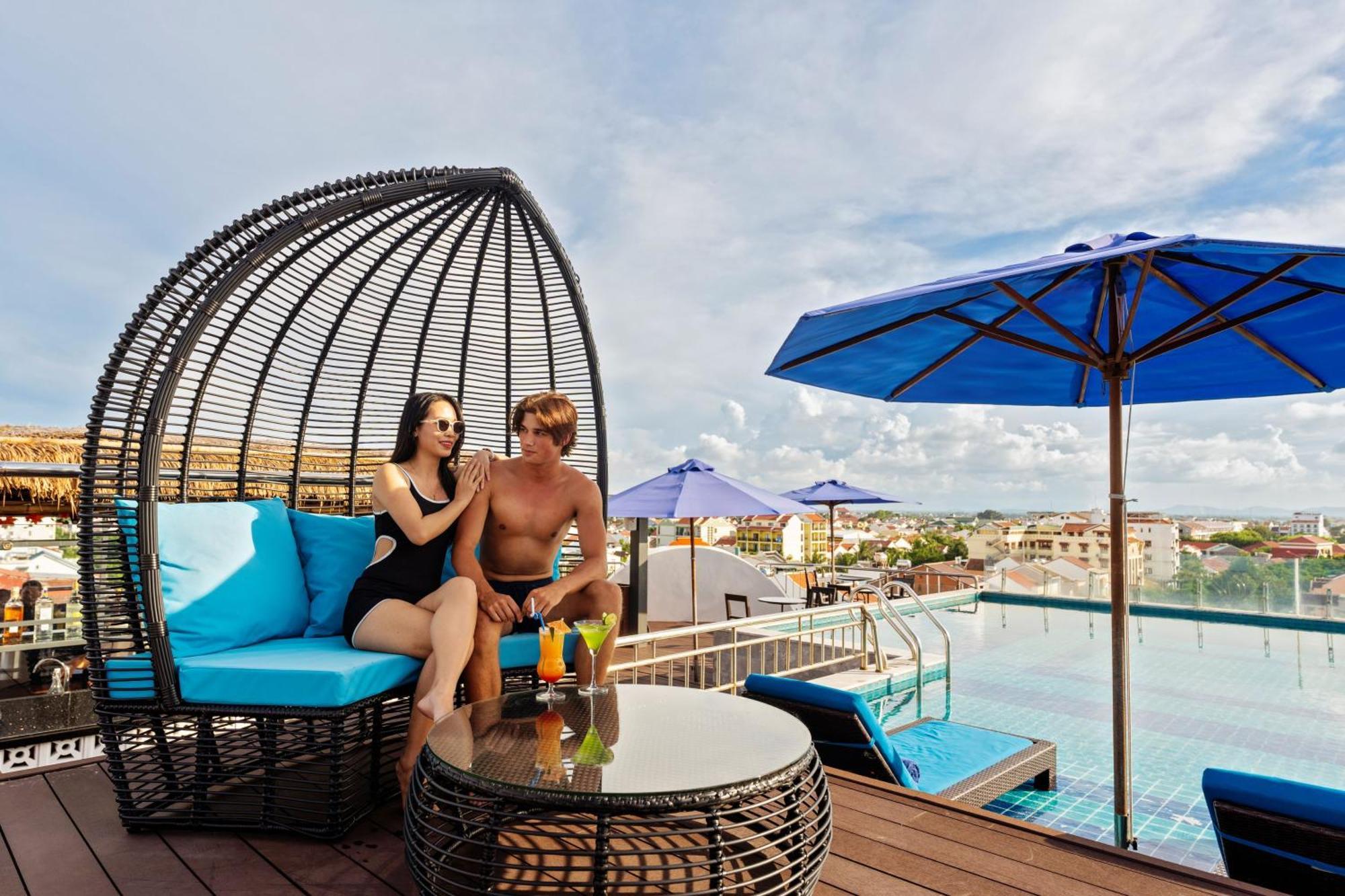 Qualia De Hotel Hoi An - Rooftop Bar City View Ngoại thất bức ảnh