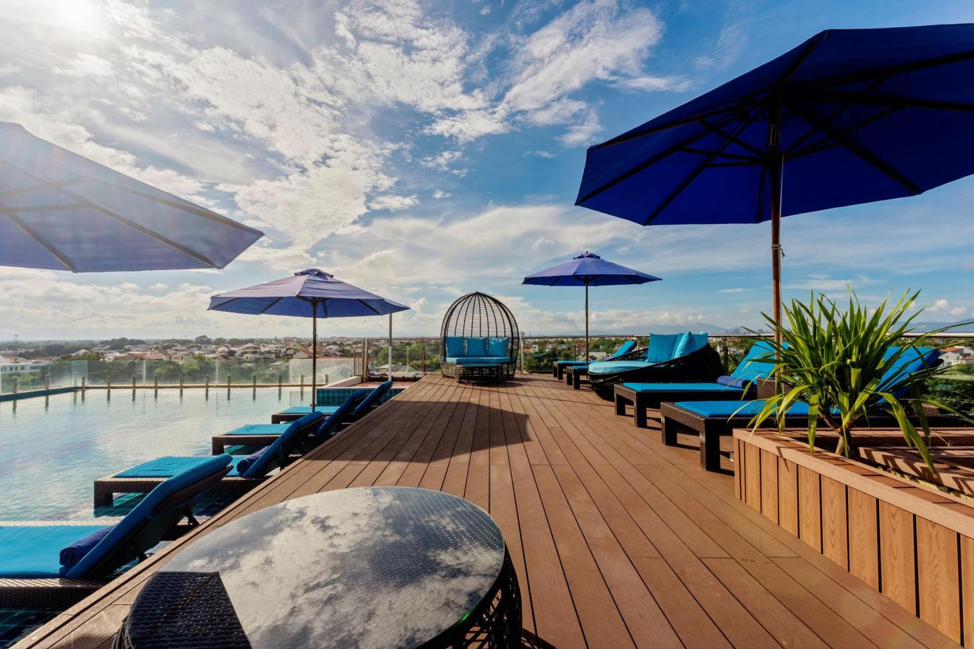 Qualia De Hotel Hoi An - Rooftop Bar City View Ngoại thất bức ảnh